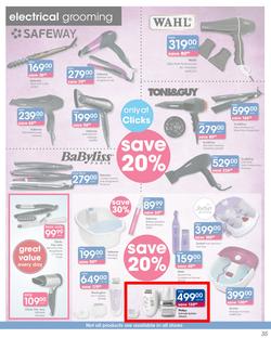 Clicks : Savings To Make You Smile (15 Feb - 5 March 2019), page 35