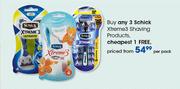 Schick Xtreme3 Shaving Products-Per Pack