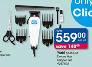 Wahl Multi-Cut Deluxe Hair Clipper Set-Per Set