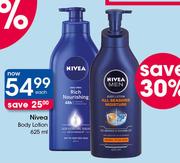 Nivea Body Lotion-625ml Each