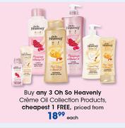 Oh So Heavenly Creme Oil Collection Products-Each