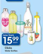 Clicks Water Bottles-Each