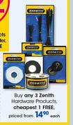 Zenith Hardware Products-Each