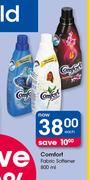 Comfort Fabric Softener-800ml Each