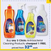 Clicks Anti Bacterial Cleaning Products-Each