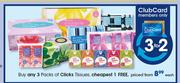 Clicks Tissues-Each
