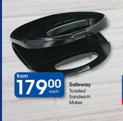 Safeway Toasted Sandwich Maker-Each