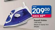 Russell Hobbs 1600Watt Steam & Spray Iron RHI283-Each