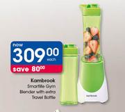 Kambrook Smartlife Gym Blender With Extra Travel Bottle-Each
