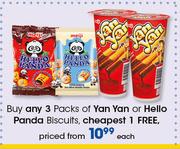 Yan Yan Or Hello Panda Biscuits-Each