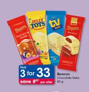 Beacon Chocolate Slabs-3x80g 