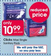 Clicks Maxi Single Sanitary Pads-Per Pack