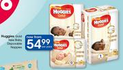 Huggies Gold New Baby Disposable Nappies-Per Pack