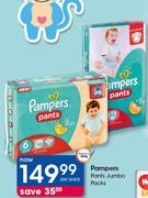 Pampers Pants Jumbo Packs-Per Pack