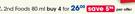Clicks Made 4 Baby 2nd Foods-4X80ml