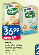 Nestle Nestum Baby Cereal (Add Any Baby Milk) Stage 1 Or 2-500g Each