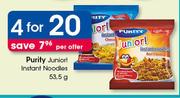 Purity Junior Instant Noodles-4X53.5g
