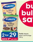 Purity Mabele Baby's Soft Porridge-2X350g