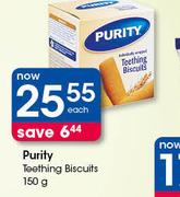 Purity Teething Biscuits  each