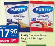 Purity Cream of Maize