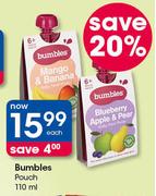 Bumbles Pouch-110ml Each