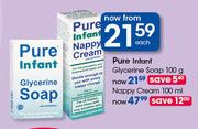 Pure Infant Glycerine Soap-100g Each