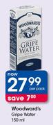 Woodward's Gripe Water-150ml Per Pack