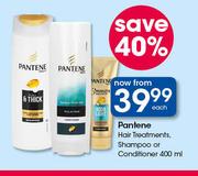 Pantene Hair Treatments Shampoo Or Conditioners-400ml Each