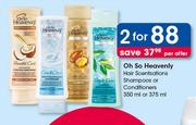Oh So Heavenly Hair Scensations Shampoos Or Conditioners-2x350ml Or 375ml Per Offer