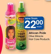 African Pride Olive Miracle Hair Care Products-Each