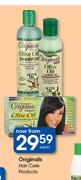 Originals Hair Care Products-Each