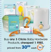 Clicks Baby Hardware Products-Each