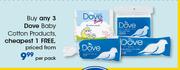 Dove Baby Cotton Products-Per Pack