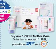 Clicks Mother Care Toiletries-Each