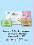 Oh So Heavenly Face Care Products-Each