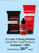 Young Solution Facial Skin Care Products-Each
