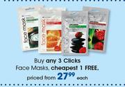 Clicks Face Masks-Each