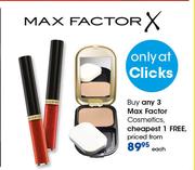 Max Factor Cosmetics-Each