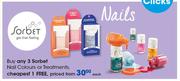 Sorbet Nail Colours Or Treatments-Each