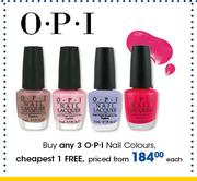 O.P.I Nail Colours-Each