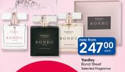 Yardley Bond Street Selected Fragrances-Each