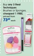 Real Techniques Brushes And Sponges-Each