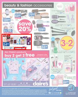 Clicks : Feel Good Savings (6 Mar - 21 Mar 2019), page 30
