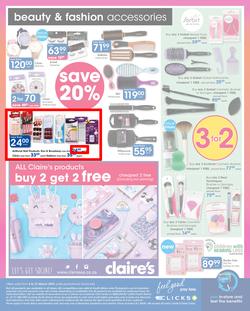 Clicks : Feel Good Savings (6 Mar - 21 Mar 2019), page 30