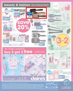 Clicks : Feel Good Savings (6 Mar - 21 Mar 2019), page 30