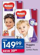 Huggies Pants Jumbo Packs-Per Pack