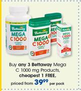 Bettaway Mega C 1000mg Products-Per Pack