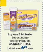 McNab's Supercharge Energy Products-Each