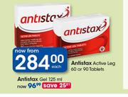  Antistax Active Leg 60 Or 90 Tablets-Each