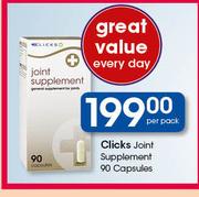 Clicks Joint Supplement 90 Capsules-Per Pack